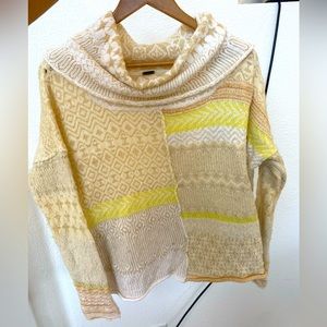 Cowl neck sweater